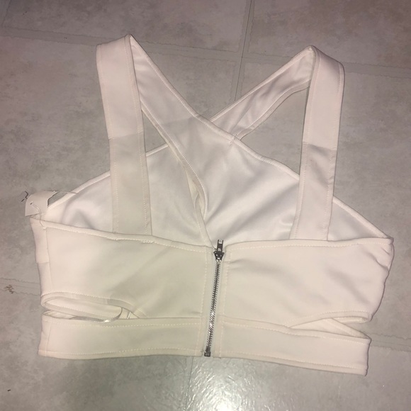 White bandeau - Picture 2 of 2